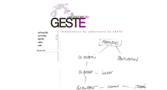 Desktop Screenshot of laboratoiredugeste.com